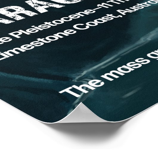 Naracoorte Caves Poster (Hoek)