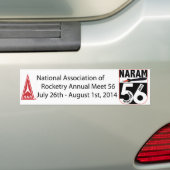 NARAM56-Bumpersticker Bumpersticker (Op auto)