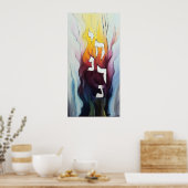 Naranchai Vijf niveaus van de soep Poster (Keuken)