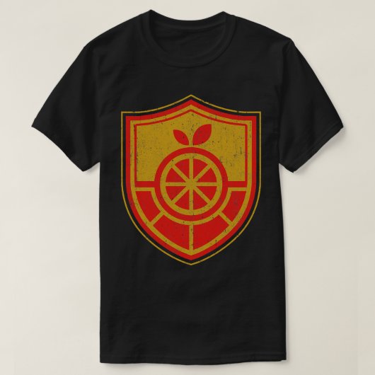 Naranja Academy Crest Variant T-shirt (Design voorkant)
