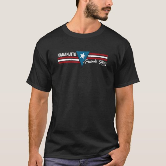 Naranjito Puerto Rico T-shirt (Voorkant)