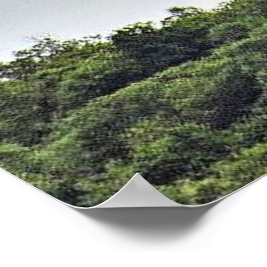 Naranjo de Bulnes, Kalksteenpark, Spanje Poster (Hoek)