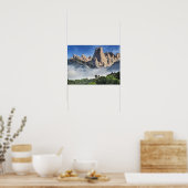 Naranjo de Bulnes, Kalksteenpark, Spanje Poster (Keuken)