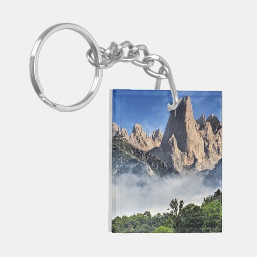 Naranjo de Bulnes, Limestone Park, Spanje Sleutelhanger (Voorkant Links)