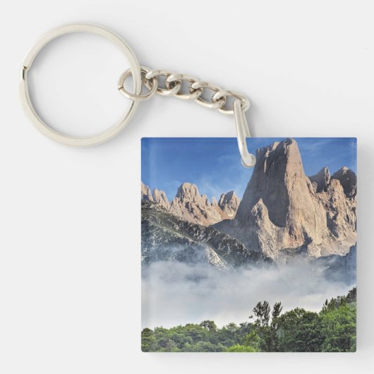 Naranjo de Bulnes, Limestone Park, Spanje Sleutelhanger (Voorkant)