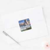 Naranjo de Bulnes, Limestone Park, Spanje Vierkante Sticker (Envelop)