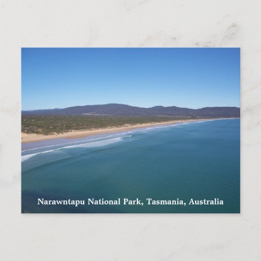 Narawntapu National Park, Tasmania, A. Briefkaart (Voorkant)