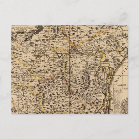 Narbonne France Briefkaart (Voorkant)