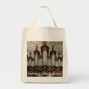 Narbonne Kathedraalorgel Tote Bag