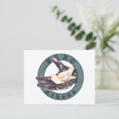 NARC-Athena unit badge briefkaart (Staand voorkant)