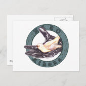 NARC-Athena unit badge briefkaart (Voorkant / Achterkant)