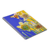 Narcis Aquarel Journal Bloemige Notitieboek (Rechterzijde)