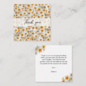  narcis Bedankt Notitiekaartje (Voorkant / Achterkant)