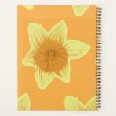 Narcis Bloem Geel & Oranje Planner (Achterkant)