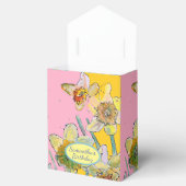 Narcis Bloem Schildering bloemige Verjaardag Cake  Bedankdoosjes (Geopend)