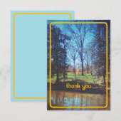 narcis bos dank je kaart (Voorkant / Achterkant)