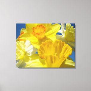 Narcis Canvas Fotografie afdrukken Oma Vakantie