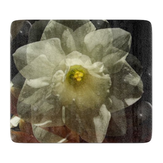 Narcis Dromen Snijplank (Voorkant)