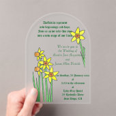 Narcis Droom Trouw Uitnodiging (Insitu (Draagbaar))
