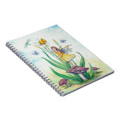 Narcis Fee Fantasie Kunst Notitieboek (Rechterzijde)