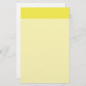 Narcis geel briefpapier (Voorkant / Achterkant)