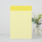 Narcis geel briefpapier (Staand voorkant)