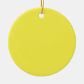 Narcis geel keramisch ornament (Voorkant)
