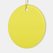 Narcis geel keramisch ornament (Links)