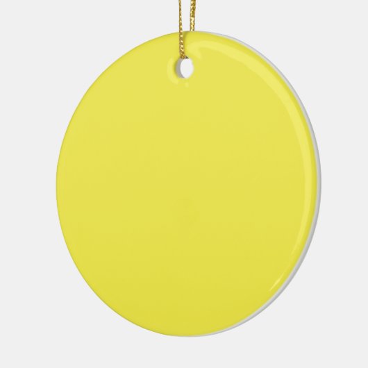 Narcis geel keramisch ornament (Links)