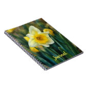 Narcis Gele Bloem Persoonlijk Dagboek Notitieboek (Rechterzijde)