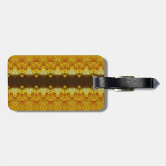 Narcis Ikat 14 Bagagelabel (Achterkant horizontaal)