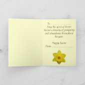 Narcis Kaarten Gepersonaliseerde Narcis Bloem Kaar (Binnen)