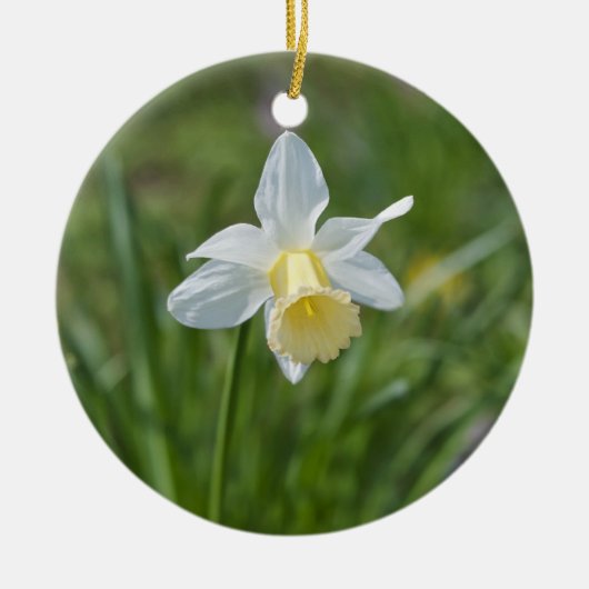 Narcis Keramisch Ornament (Voorkant)