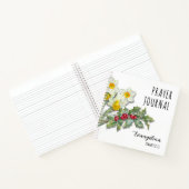 Narcis Kerstbloem Christelijk Gebed Notitieboek (Binnen)