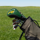Narcis Monogram Eerste Letter B Persoonlijk Golfheadcover (Insitu)