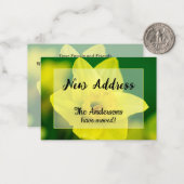 Narcis Nieuw Adres Aankondiging (Voorkant / Achterkant in situ)