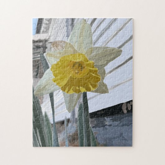 Narcis portretpuzzel legpuzzel (Verticaal)