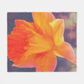 Narcis Regen Fleece Dekbed Deken (Voorkant (Horizontaal))