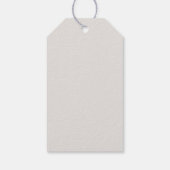 Narcis rouw lint labels cadeaulabel (Achterkant)