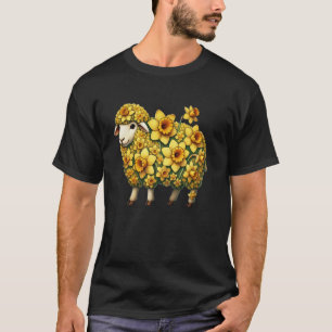 Narcis Schapen Bloem Tuinieren Bloemstuk T-shirt