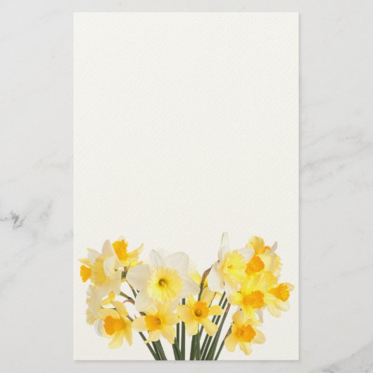 narcis stationery briefpapier (Voorkant)