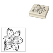 Narcis stempel (Gestempeld)