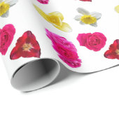 Narcis, Tulpen en Rozen Cadeaupapier (Rol Hoek)