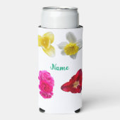 Narcis, Tulpen en Rozen Seltzer Blikjeskoeler (Seltzer Voorkant)