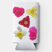 Narcis, Tulpen en Rozen Seltzer Blikjeskoeler (Achterkant)
