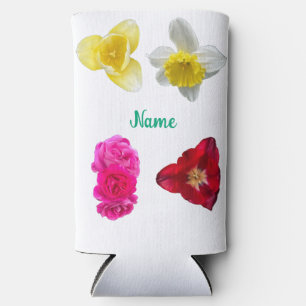 Narcis, Tulpen en Rozen Seltzer Blikjeskoeler