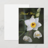Narcis Verjaardagskaart Bedankkaart (Voorkant / Achterkant)