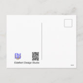 Narcissen Arctic Bells Gefeliciteerd kaart (Achterkant)