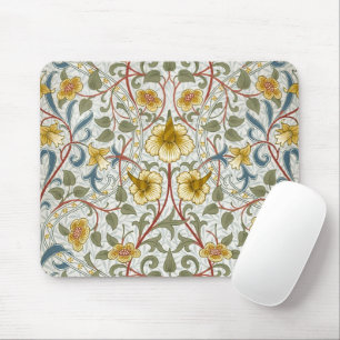 Narcissen Bloemmotief van William Morris Muismat