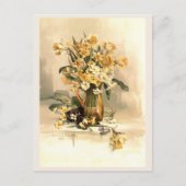 Narcissen  briefkaart (Voorkant)